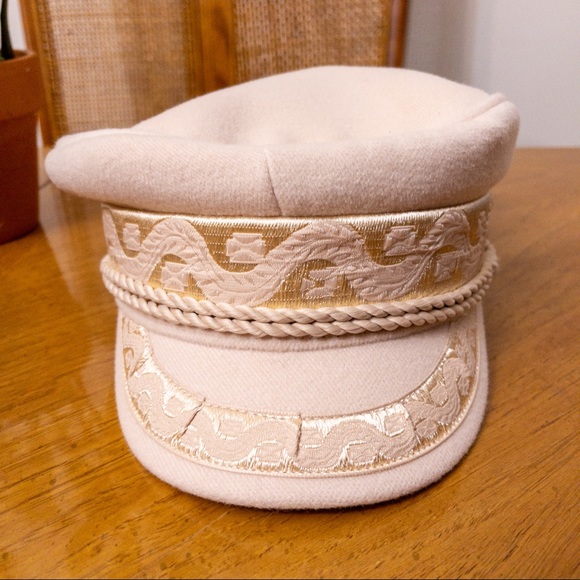 Lack of Color Riviera Newsboy Cap Cream Hat - Picture 4 of 8